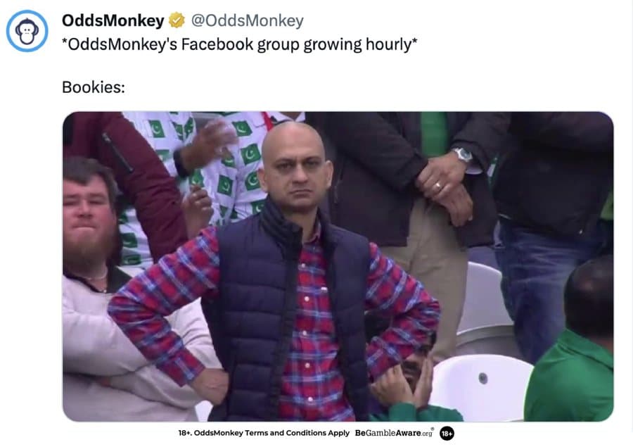 Odds_Monkey · Social Media Mockup ad