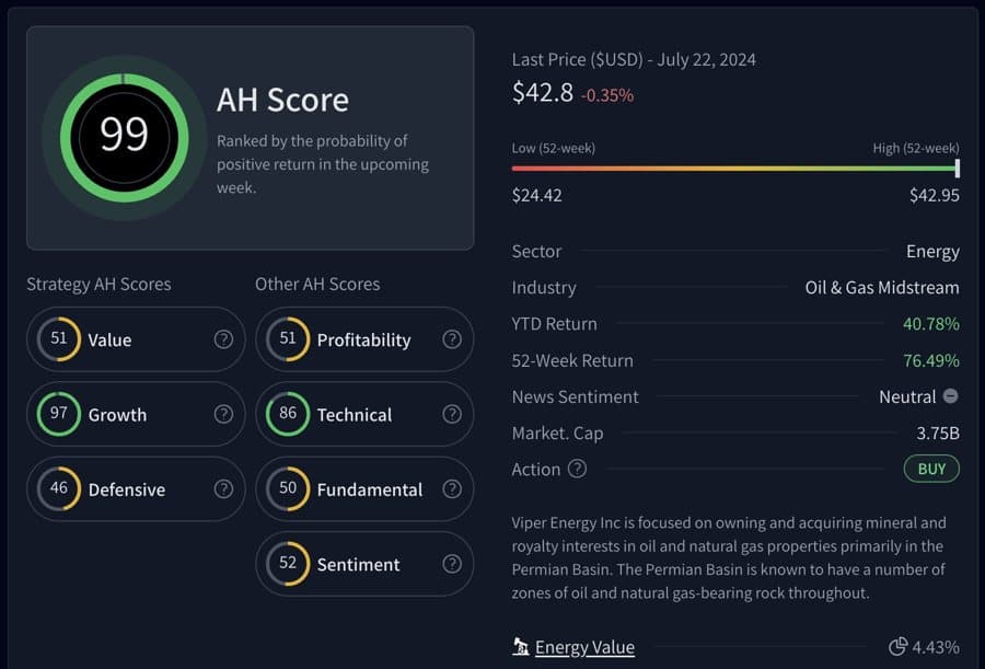 AlphaHero_AI · Product UI Demo ad