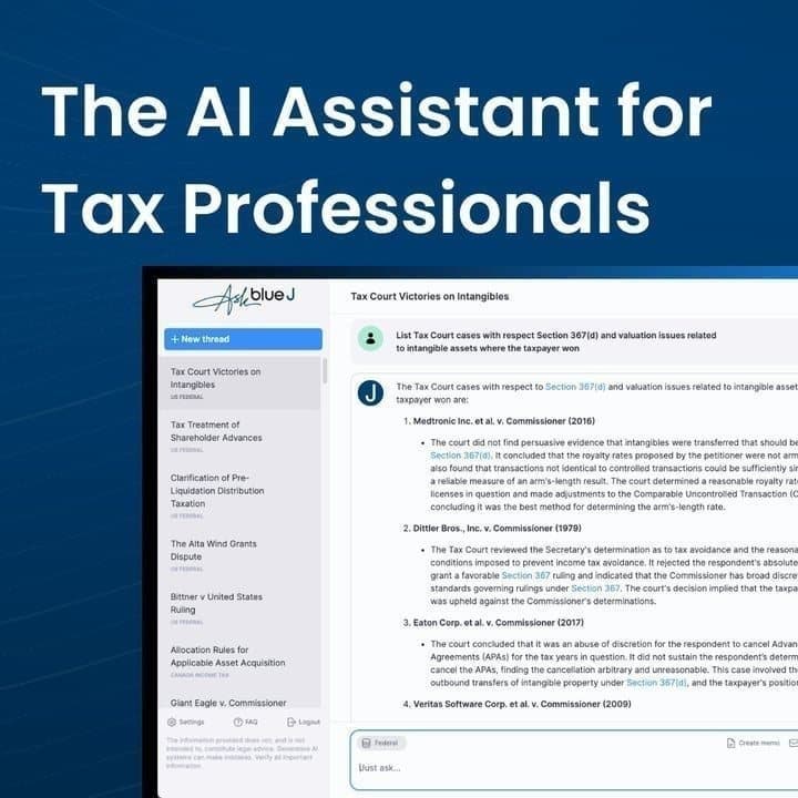 AskBlueJ · Product UI Demo ad