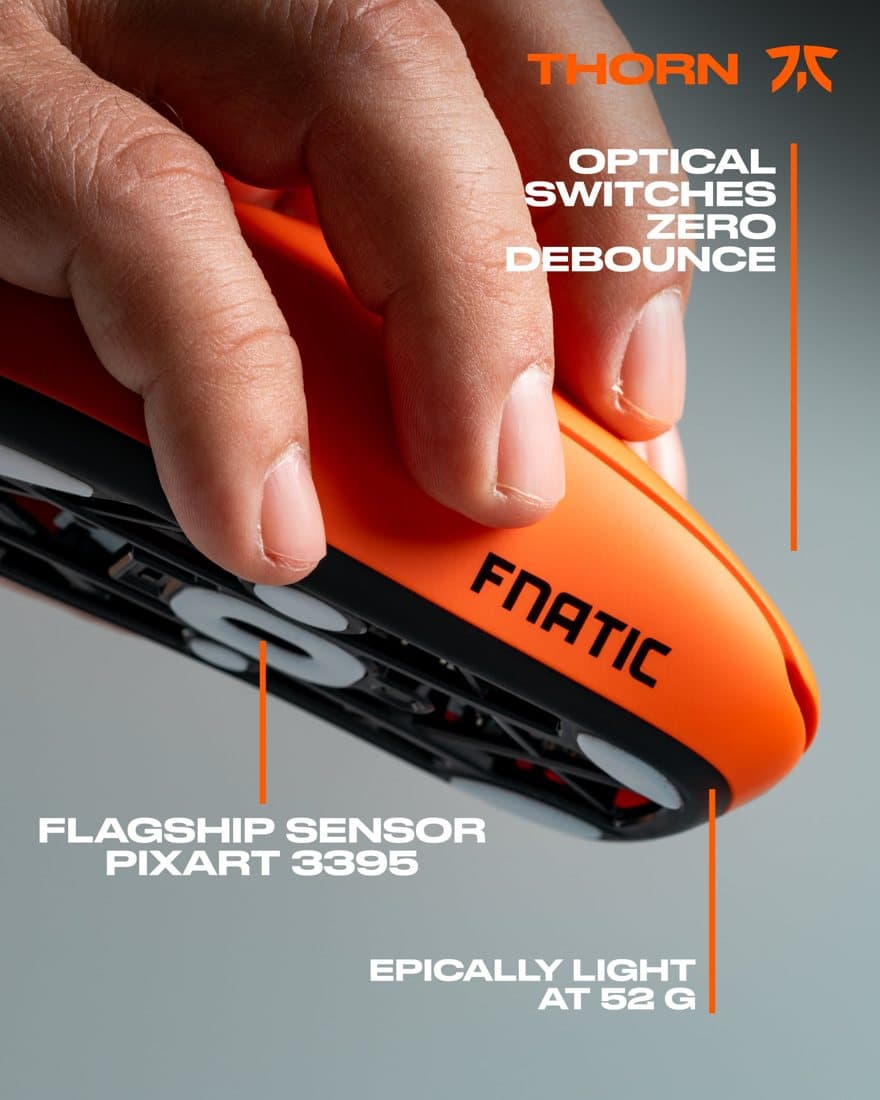 OfficialFNATIC · Feature Benefit Pointout ad