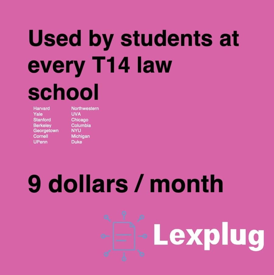 Lexplug · Text-led Statement ad
