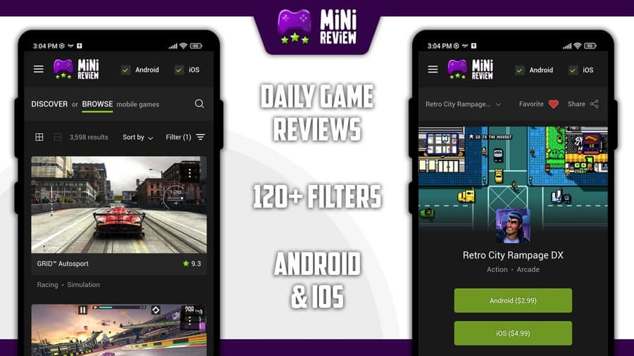 minireview · Product UI Demo ad