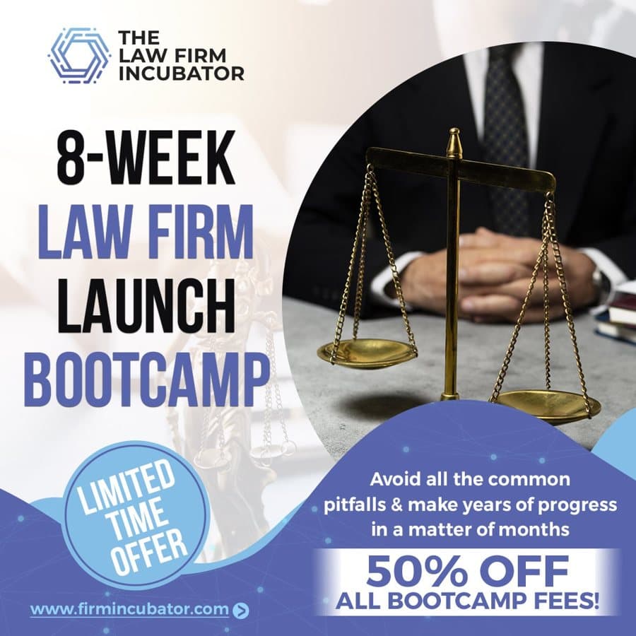 LawFirmIncubator · Offer-First Banner ad
