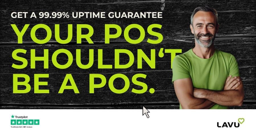 LavuPOS · Text-led Statement ad