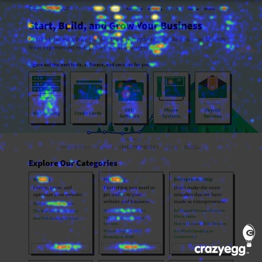 CrazyEggOfficial · Product UI Demo ad