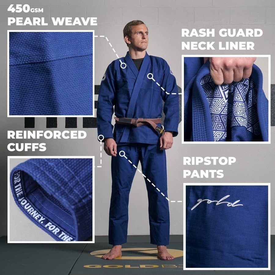 GoldBJJ · Feature Benefit Pointout ad