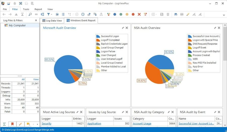 LogViewPlus · Product UI Demo ad