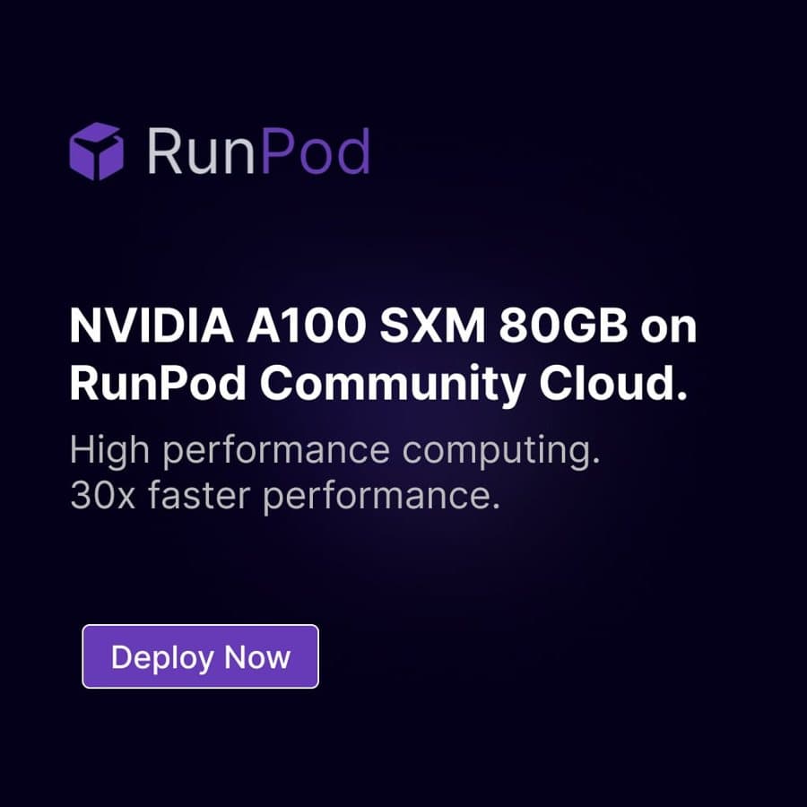 runpod-io · Text-led Statement ad