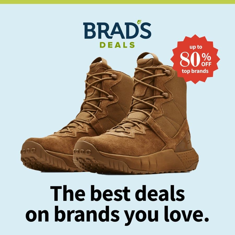BradsDeals · Offer-First Banner ad