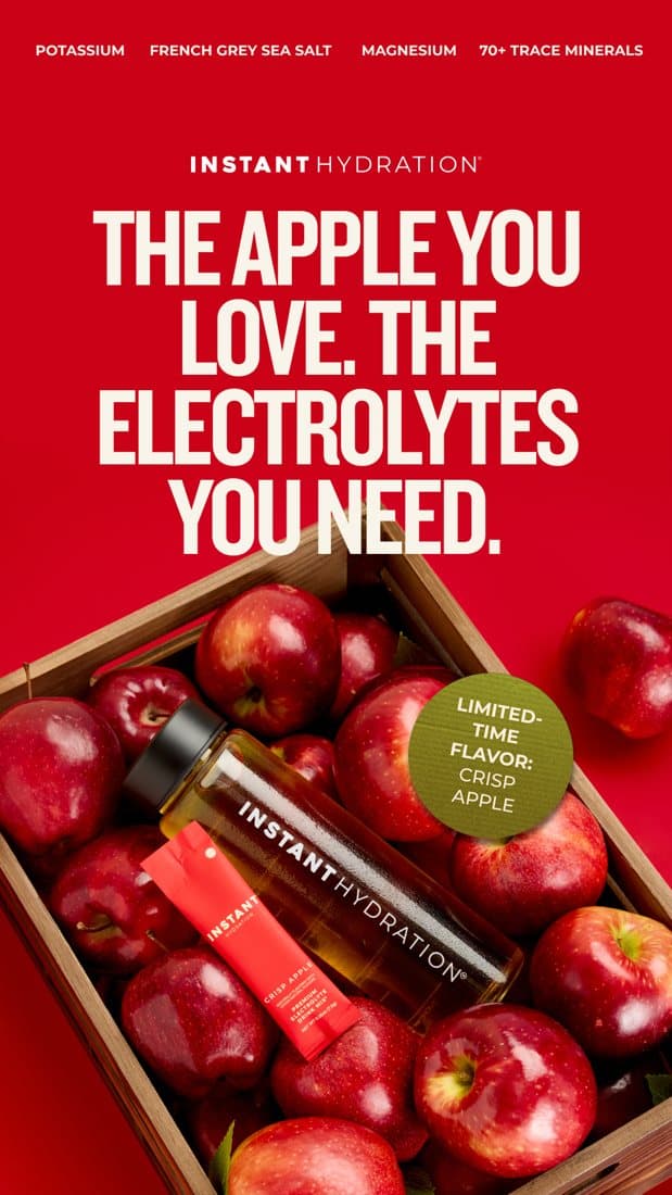 Instant Hydration · Editorial ad