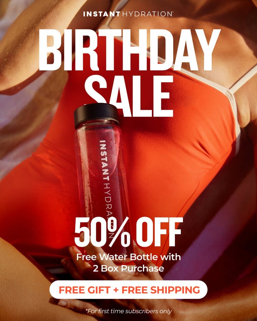 Instant Hydration · Offer-First Banner ad