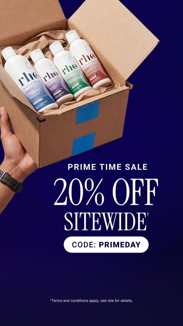 Rho Nutrition · Offer-First Banner ad