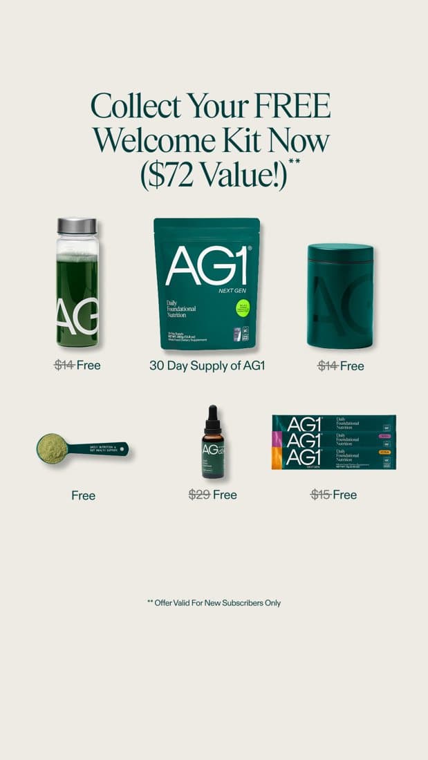 AG1 · Offer-First Banner ad