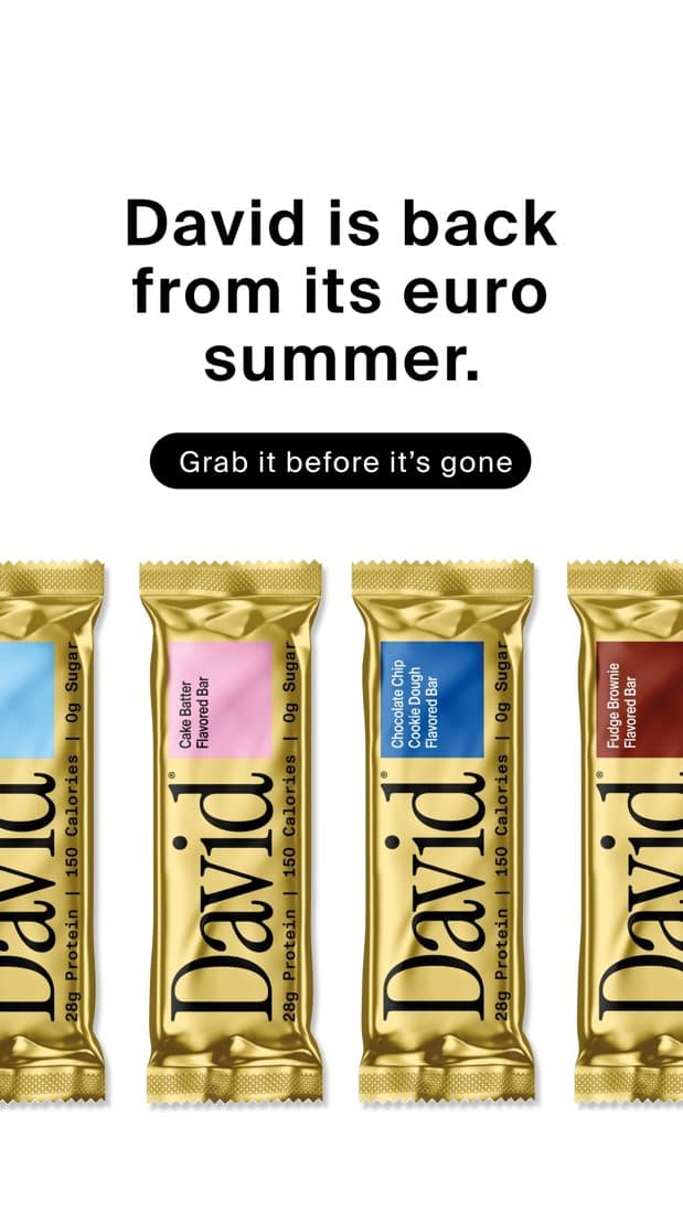 David Protein · Product Image ad