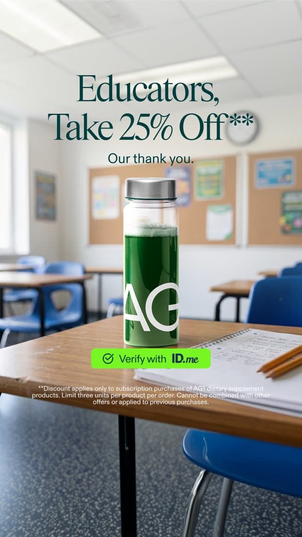 AG1 · Offer-First Banner ad