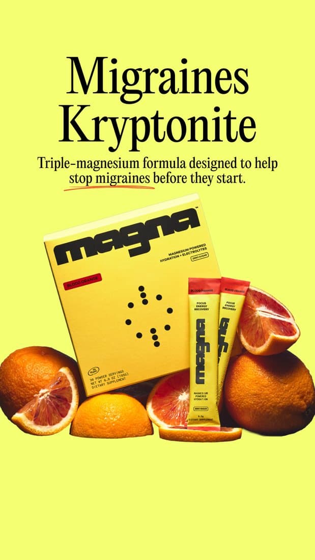 Magna · Text-led Statement ad