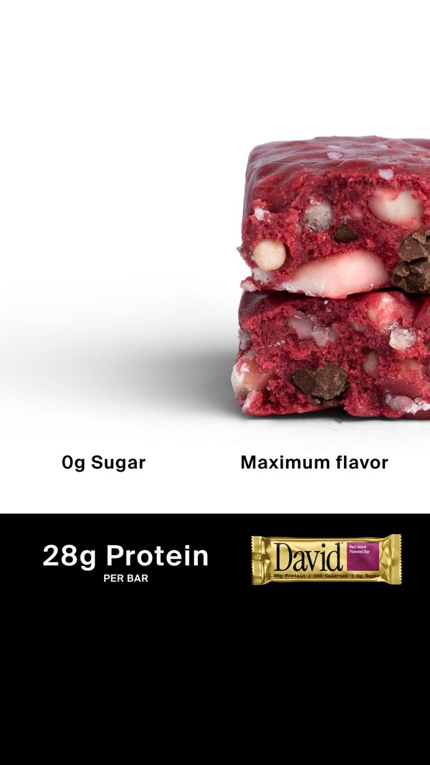 David Protein product image ad reference