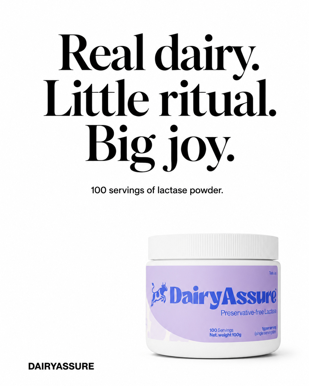 DairyAssure bold statement creative example