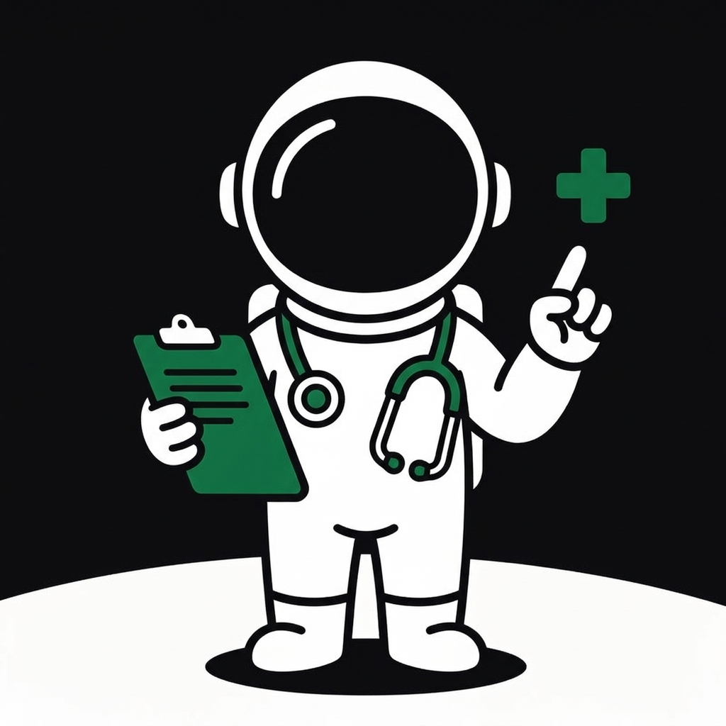 Spock the spaceman representing Medical Offices