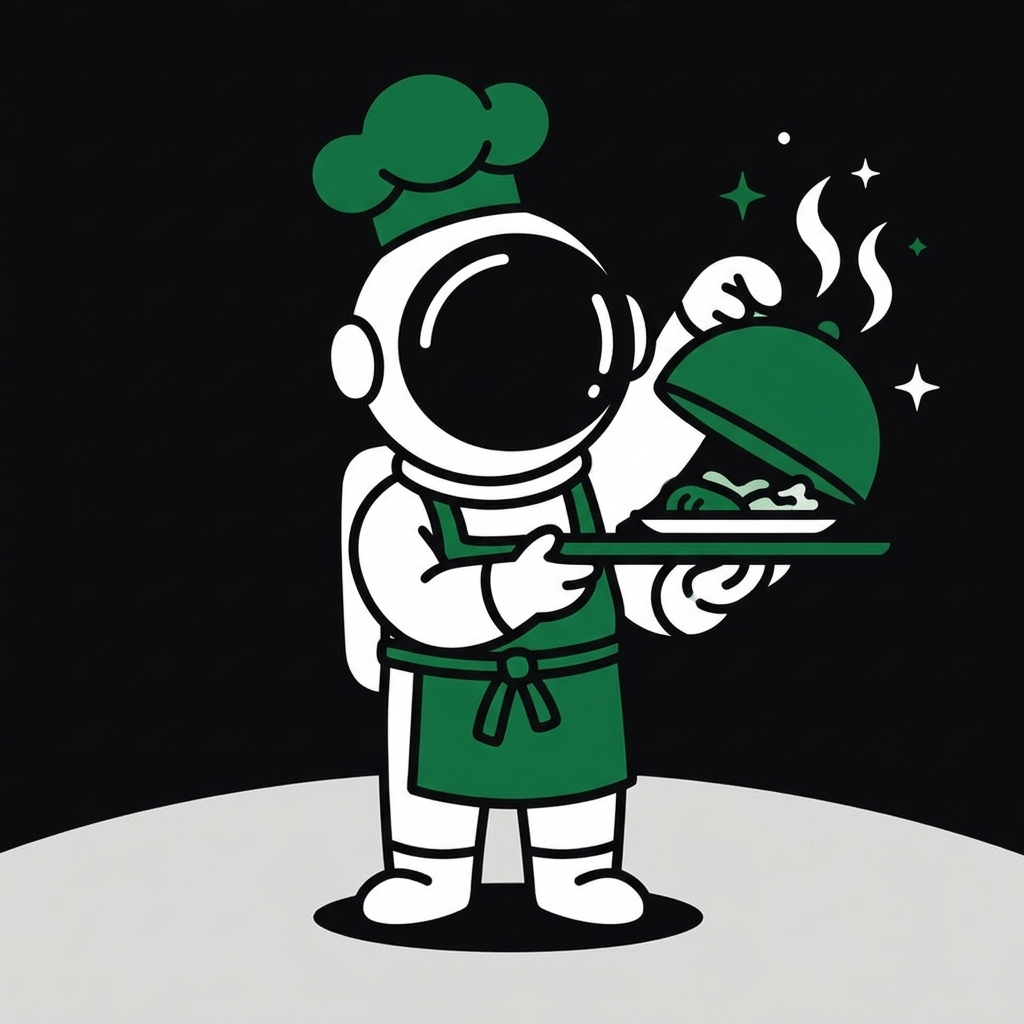 Spock the spaceman representing Restaurants